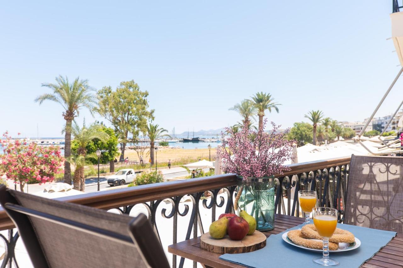 Blue Sea Relax Apartment Rethymno  Bagian luar foto