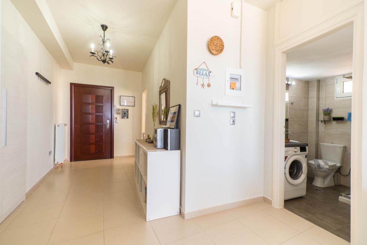 Blue Sea Relax Apartment Rethymno  Bagian luar foto